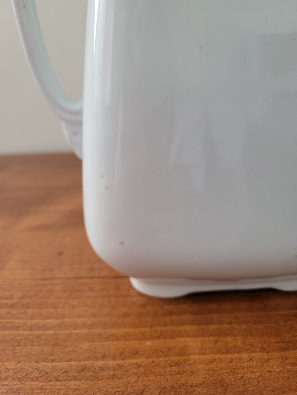 Vintage J & G Meakin Hanley England Ironstone China Large White Water  Pitcher - Picture 9 of 15